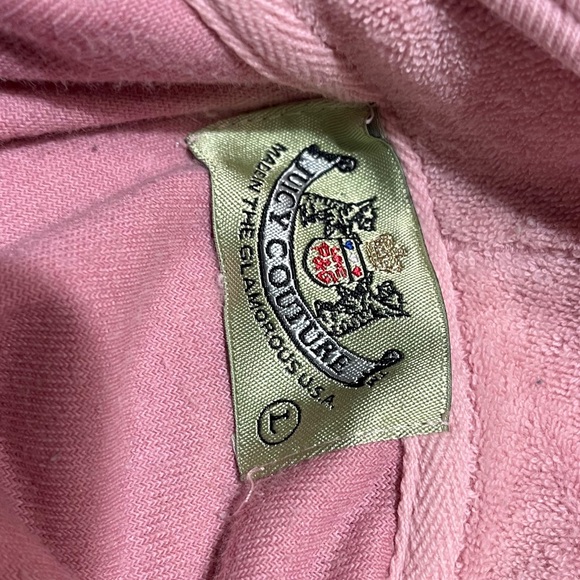 Vintage Juicy Couture Pink Terry Tracksuit L - Picture 4 of 5